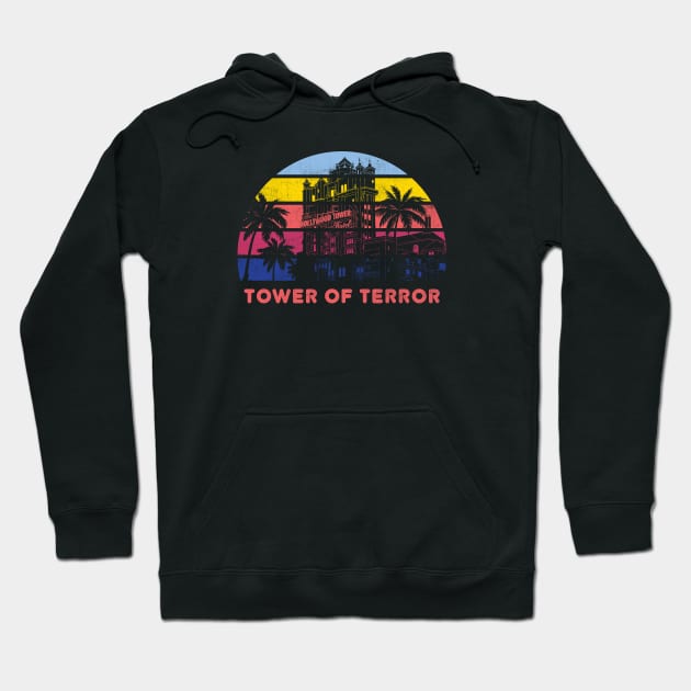 Hollywood Tower Hoodie by bryankremkau